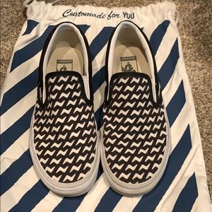 Custom Design Vans Slip-Ons